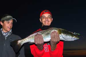 speckled trout fishing charters