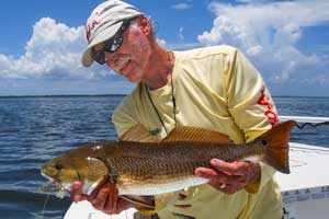 redfish on fly